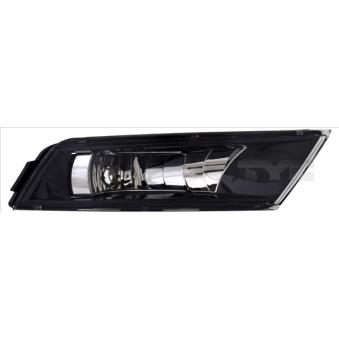 Projecteur antibrouillard TYC 19-15222-05-2 pour PEUGEOT 605 1.5 TSI - 150cv