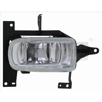 Projecteur antibrouillard TYC 19-5205-15-2 pour RENAULT TWINGO 2.0 - 115cv