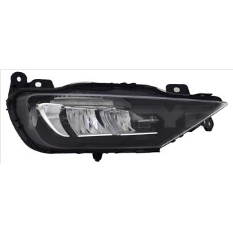 Projecteur antibrouillard TYC 19-6181-00-9 pour VOLVO S90 T6 AWD - 310cv