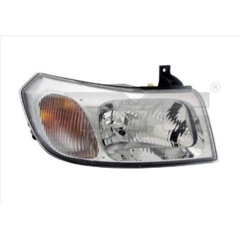 Projecteur principal TYC 20-0065-05-2 pour OPEL ASTRA 2.0 DI - 100cv