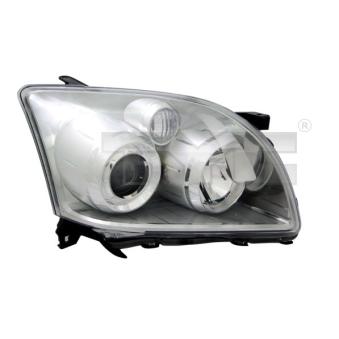 Projecteur principal TYC 20-11737-15-2 pour TOYOTA AVENSIS 1.6 VVT-i - 110cv