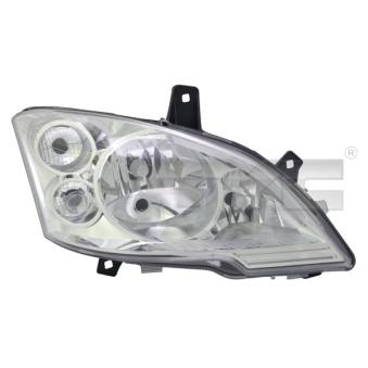 Projecteur principal TYC 20-12579-05-2 pour MERCEDES-BENZ VITO E-CELL - 82cv