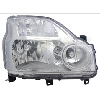 Projecteur principal TYC 20-14399-15-2 pour NISSAN X-TRAIL 2.0 - 141cv