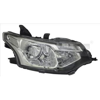 Projecteur principal TYC 20-15897-05-2 pour MITSUBISHI OUTLANDER 2.0 - 150cv