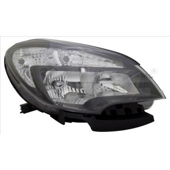 Projecteur principal TYC 20-16071-15-2 pour AUDI A3 1.6 CDTI - 110cv