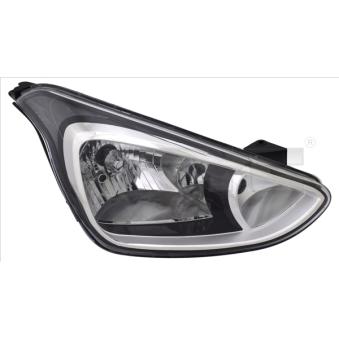 Projecteur principal TYC 20-17386-05-2 pour HYUNDAI I10 1.0 LPG - 69cv