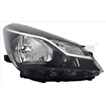 Projecteur principal TYC 20-17581-05-2 pour TOYOTA YARIS 1.5 - 112cv