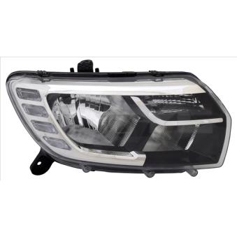 Projecteur principal TYC 20-17585-06-2 pour DACIA LOGAN 1.2 - 75cv