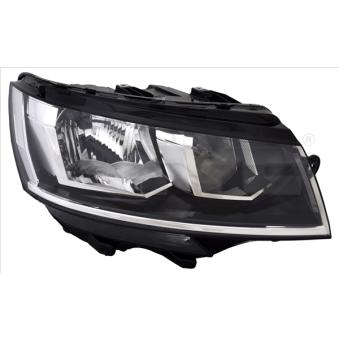 Projecteur principal TYC 20-19203-05-2 pour VOLKSWAGEN MULTIVAN 2.0 TDI - 102cv