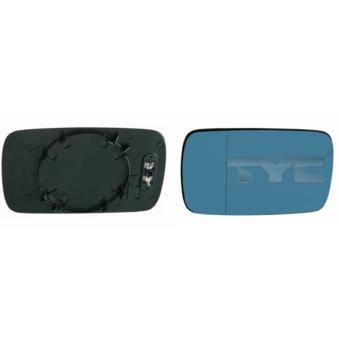 Verre de rétroviseur, rétroviseur extérieur TYC 303-0014-1 pour BMW Série 5 540 i - 286cv