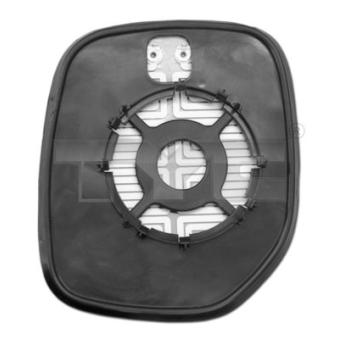 Verre de rétroviseur, rétroviseur extérieur TYC 305-0007-1 pour AUDI A6 1.9 D 4x4 - 69cv