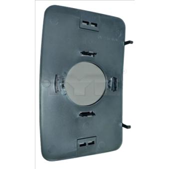 Verre de rétroviseur, rétroviseur extérieur TYC [305-0025-1]