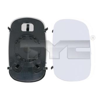Verre de rétroviseur, rétroviseur extérieur TYC 309-0055-1 pour FIAT DOBLO 1.3 JTD 16V - 70cv