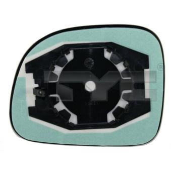Verre de rétroviseur, rétroviseur extérieur TYC 309-0107-1