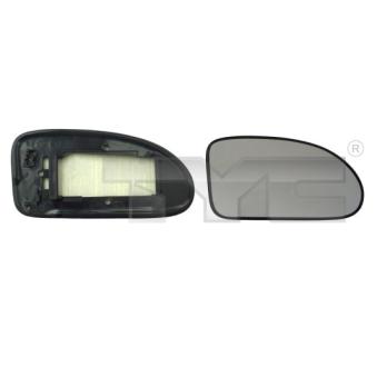 Verre de rétroviseur, rétroviseur extérieur TYC 310-0027-1 pour CITROEN C4 1.4 16V - 75cv
