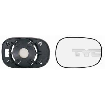 Verre de rétroviseur, rétroviseur extérieur TYC [310-0039-1]