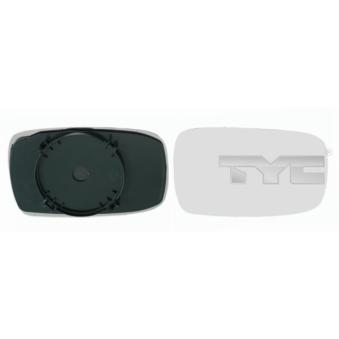 Verre de rétroviseur, rétroviseur extérieur TYC 310-0042-1 pour BMW Série 3 1.8 i - 115cv