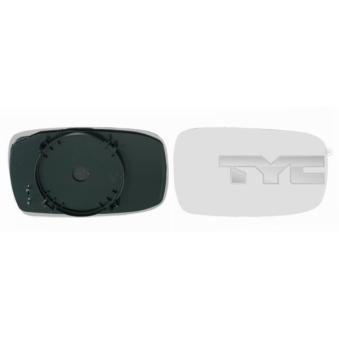 Verre de rétroviseur, rétroviseur extérieur TYC 310-0044-1 pour BMW Série 3 1.8 i - 115cv