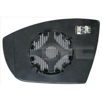 Verre de rétroviseur, rétroviseur extérieur TYC 310-0127-1 pour FORD C-MAX 1.6 LPG - 120cv