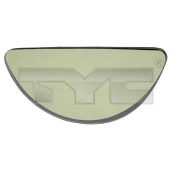 Verre de rétroviseur, rétroviseur extérieur TYC 310-0179-1 pour JEEP WRANGLER 2.2 TDCi - 110cv