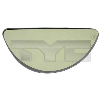 Verre de rétroviseur, rétroviseur extérieur TYC 310-0180-1 pour JEEP WRANGLER 2.2 TDCi - 110cv
