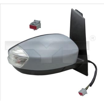 Rétroviseur extérieur TYC 310-0193 pour FORD C-MAX 1.6 TDCi - 95cv