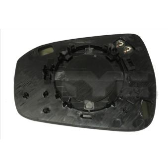 Verre de rétroviseur, rétroviseur extérieur TYC [310-0242-1]