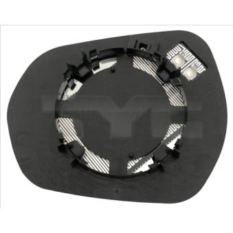 Verre de rétroviseur, rétroviseur extérieur TYC OEM 2087317