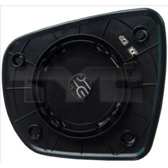 Verre de rétroviseur, rétroviseur extérieur TYC 313-0047-1 pour HYUNDAI IX35 1.6 - 135cv