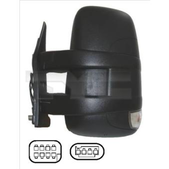 Rétroviseur extérieur TYC OEM 000003801927