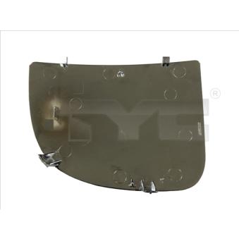 Verre de rétroviseur, rétroviseur extérieur TYC [315-0011-1]