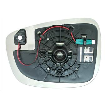 Verre de rétroviseur, rétroviseur extérieur TYC 320-0054-1