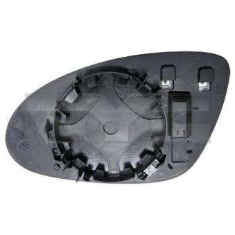 Verre de rétroviseur, rétroviseur extérieur TYC 321-0112-1 pour VOLKSWAGEN SHARAN 320 CDI - 224cv
