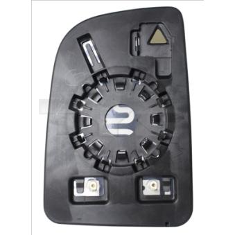 Verre de rétroviseur, rétroviseur extérieur TYC 321-0165-1 pour MERCEDES-BENZ SPRINTER Electric - 116cv