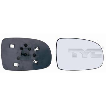 Verre de rétroviseur, rétroviseur extérieur TYC 325-0029-1 pour OPEL CORSA 1.7 DTI - 75cv
