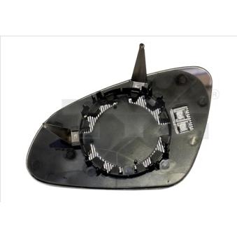 Verre de rétroviseur, rétroviseur extérieur TYC [325-0107-1]