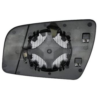 Verre de rétroviseur, rétroviseur extérieur TYC [325-0139-1]