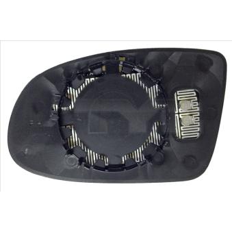 Verre de rétroviseur, rétroviseur extérieur TYC 325-0163-1