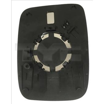 Verre de rétroviseur, rétroviseur extérieur TYC [325-0181-1]