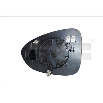 Verre de rétroviseur, rétroviseur extérieur TYC OEM 13300129