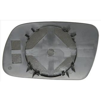 Verre de rétroviseur, rétroviseur extérieur TYC [326-0037-1]