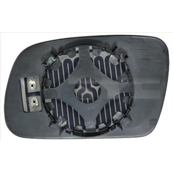 Verre de rétroviseur, rétroviseur extérieur TYC [326-0041-1]