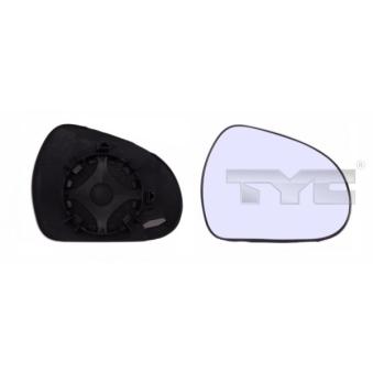 Verre de rétroviseur, rétroviseur extérieur TYC OEM 8151JF