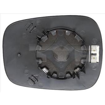Verre de rétroviseur, rétroviseur extérieur TYC 328-0031-1 pour TOYOTA PREVIA 1.5 DCI - 65cv