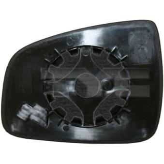 Verre de rétroviseur, rétroviseur extérieur TYC [328-0126-1]