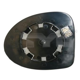 Verre de rétroviseur, rétroviseur extérieur TYC [328-0134-1]