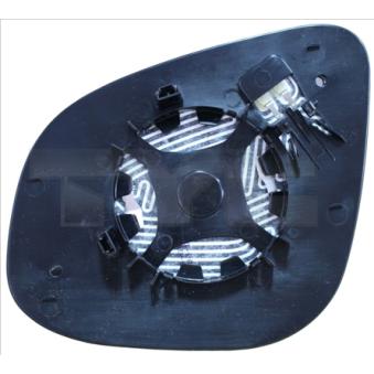 Verre de rétroviseur, rétroviseur extérieur TYC 328-0203-1 pour TOYOTA RAV 4 111 CDI - 110cv