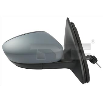 Rétroviseur extérieur TYC 332-0055 pour SKODA RAPID 1.4 TSI - 122cv