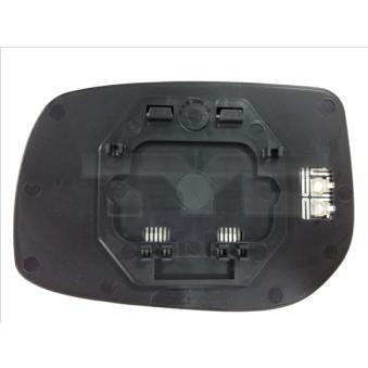 Verre de rétroviseur, rétroviseur extérieur TYC 336-0057-1 pour TOYOTA YARIS D-4D - 90cv