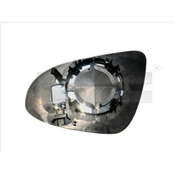 Verre de rétroviseur, rétroviseur extérieur TYC [336-0123-1]